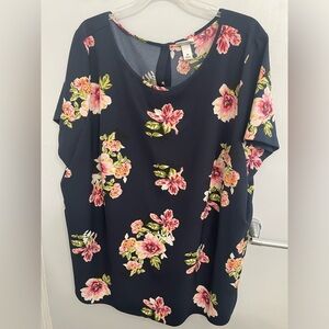 Ava & Viv floral top 3x